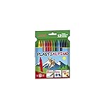 Alpino Plasti Wax Pencils Box of 12 Assorted Colours