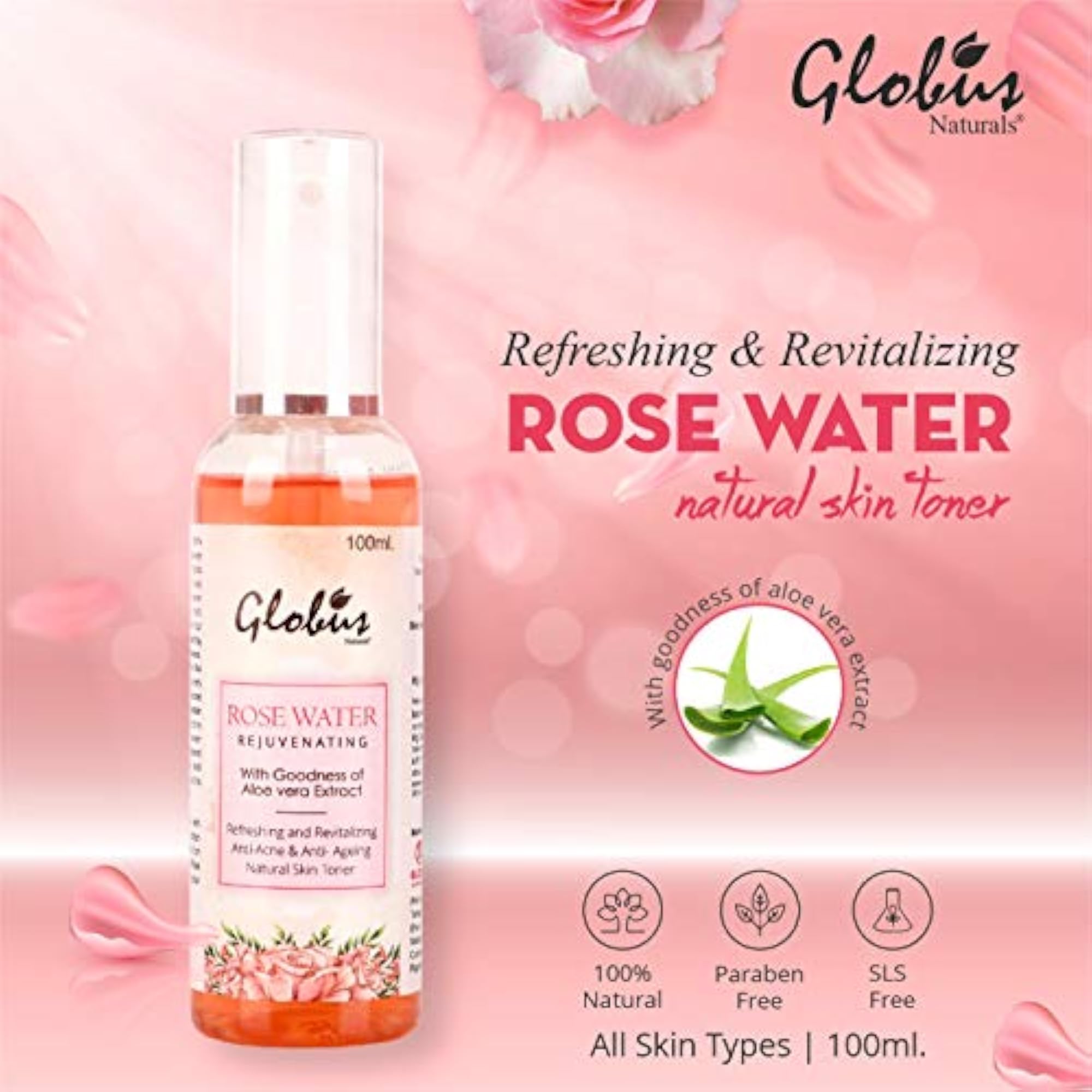 Tan Removal Combo with Papaya Face Pack & Rose Water Toner