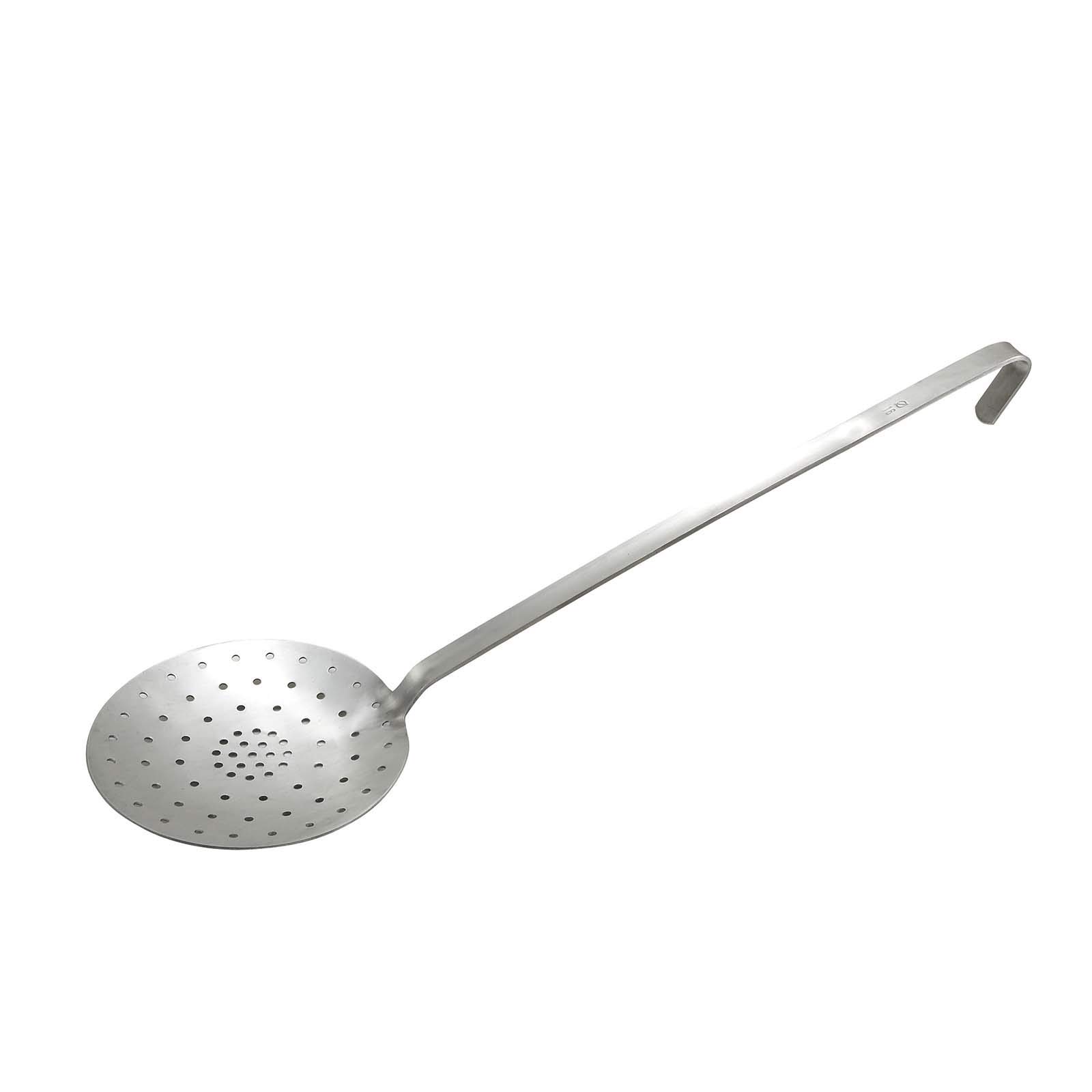 Winco Premium Round Stainless Steel Skimmer, 6.25-Inch