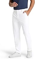 SNOWTEN Men's Classic Fit Golf Pants - Stretchy Lightweight Moisture-Wicking Dress Pants with Pockets, 30-34" Inseam