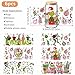 UV DTF Cup Wraps Sticker - 6 Sheets Christmas Rub on Transfers for Crafts for Glass 16 oz, UV DTF Transfer Sticker, Creative Festival Decoration