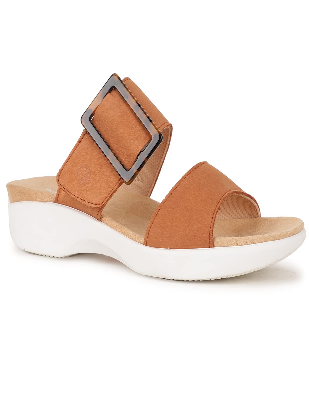 Hush Puppies womens DORRI 2 BAND SLIDE BROWN Heeled Sandal - 4 UK (6734196) (B09ZV2RT9L) Amazon Price History, Amazon Price Tracker