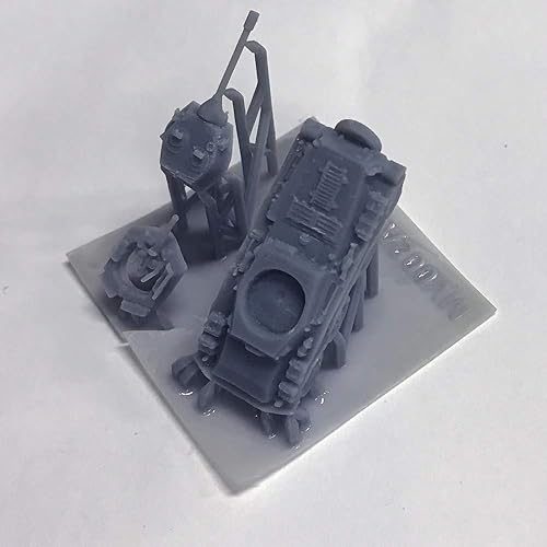 Miniatura 6 de Outland Models Segunda Guerra Mundial Alemania Armor Vehicle Sd.Kfz. 8 Rad w 2 Torretas Escala 1:144