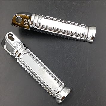 NBX- Front Pegs For Compatible with 06-13 Suzuki GSX-R 600 750 05-13 GSXR1000 08-13 Hayabusa B-king Chromed