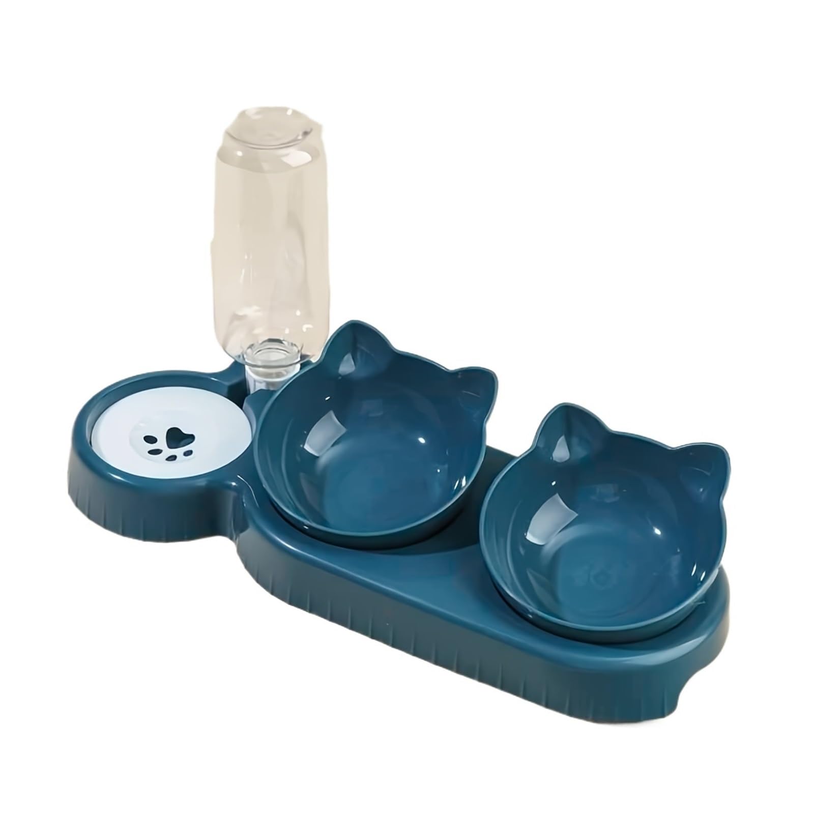 Gamelles inclinées 3 en 1 en design ergonomique pour chat