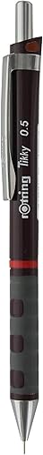 Rotring Tikky - Lápiz mecánico, 0.020in, borgoña, individual (1904691)