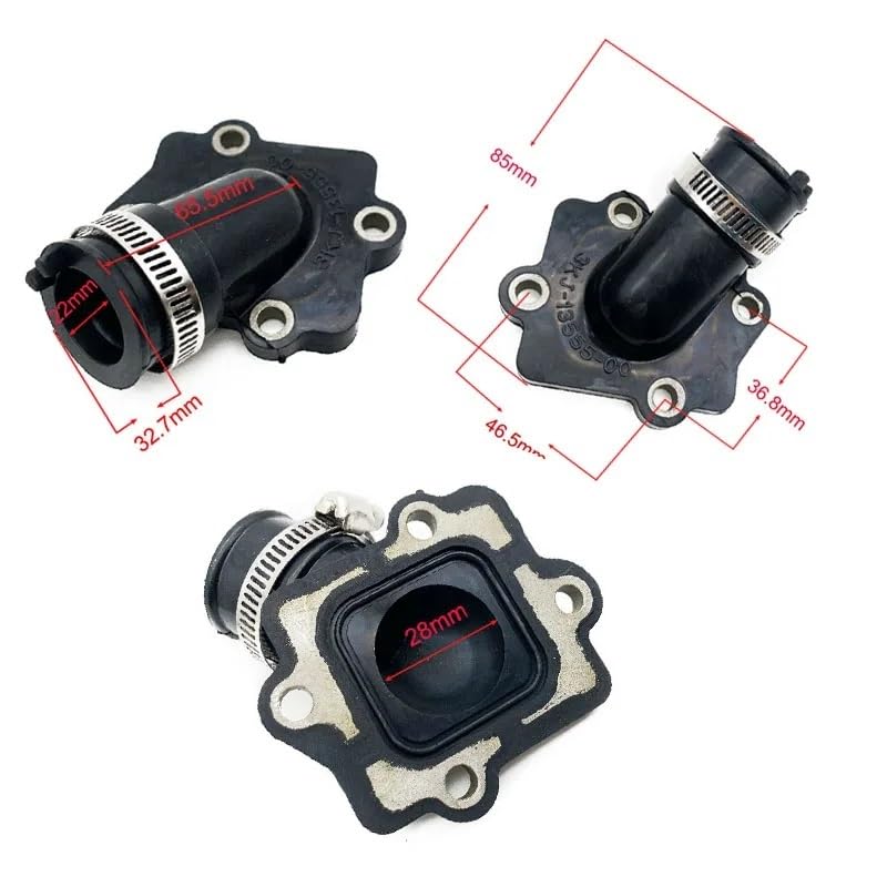 Válvula de láminas de admisión para mantenimiento de carburador Yamaha BWS 50 5