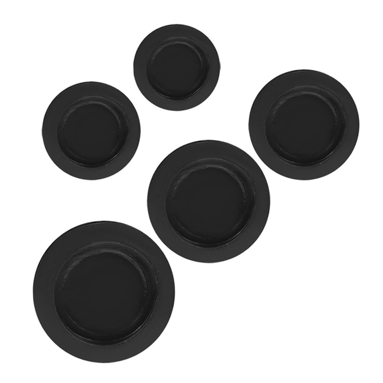 IMIKEYA Versatile Piggy Bank Stopper 5pcs Round Plugs for Money Bank Safe Sturdy Easy to Install