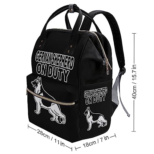 German-Shepherd-Duty-Diaper-Bag-Portable-Backpack-Mommy-Bag-Travel-Shoulder-Daypack-for-Outdoor-Working-Beach