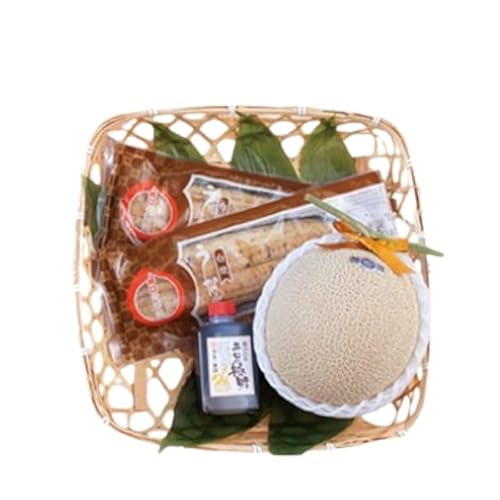 クラウンメロン[上(山等級)]1玉(1.3kg前後)+うなぎ白焼(120g×2尾)セット