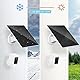 Solarmodul für Ring Kamera,5W Kamera Solarpanel kompatibel mit Ring Spotlight Cam Akku & Stick Up Cam Akku, Stick Up Cam 2. und 3. Gen. mit Fassstecker