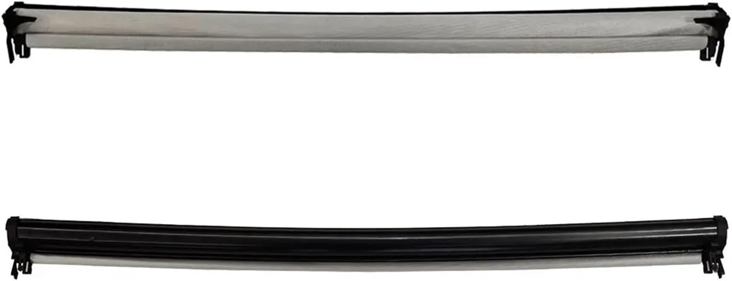 2pcs Car Panorama Sunroof Sunshade Curtain Cover Assembly Compatible For -Benz A Class W176 A180 A200 A260 A45 AMG 2013-2017(2 x Black)