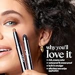 Julep Eyeshadow 101 Cream-to-Powder Waterproof Shadow Stick – Champagne Shimmer – Long-Lasting, Crease-Proof, Medium Golden-Beige Shimmer Cream Eyeshadow with Built-in Smudger - Image 4