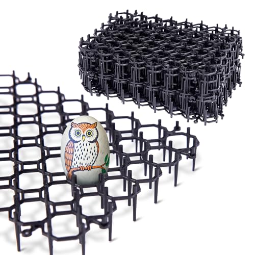 Falling in Art 20 Pack Art Drying Rack, Paint Drying Rack for Classroom, DIY Crafts Projects, Rock Painting and Egg Decoration