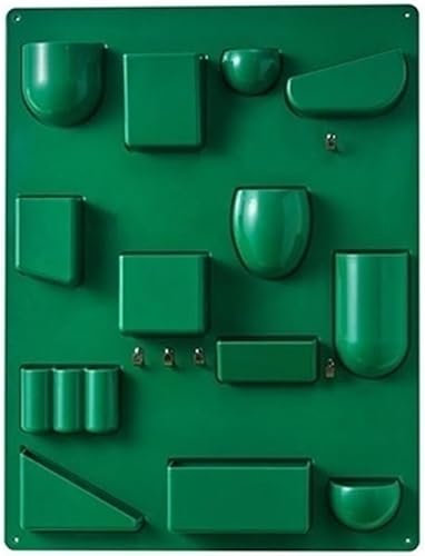 Miniatura 10 de Floationg - Estante de pared para guardar bolígrafos de escritorio, estante de pared multiusos con decoración, adecuado para sala de estar, Blanco