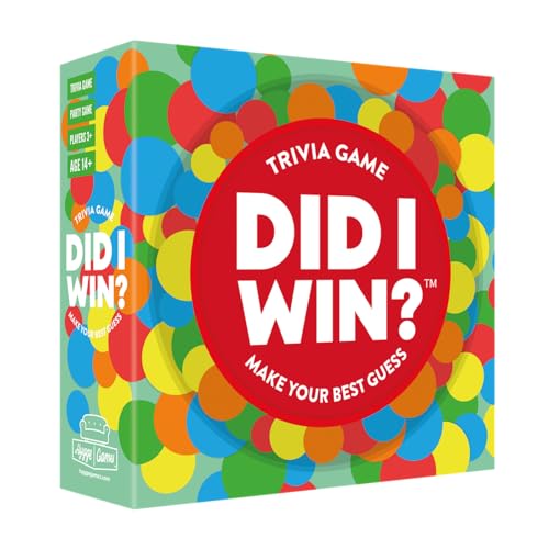 Juego de Trivia Did I Win? de Hygge Games | Juegos de Mesa para Adultos y Adolescentes | Edad Recomendada 14+ | Tiempo de Juego: 30 Minutos miniatura 1