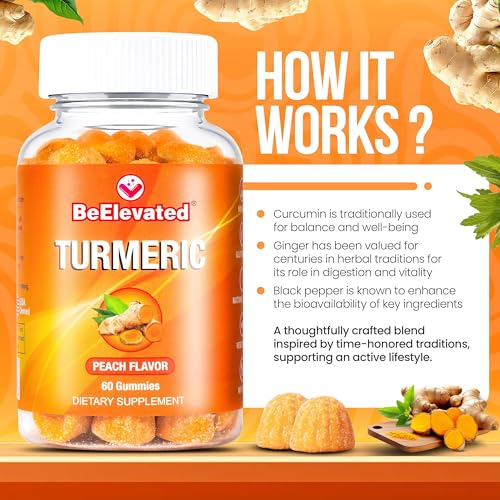 BeElevated Turmeric Ginger Gummies