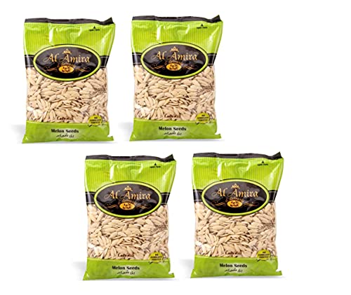 Melon Seeds Lady Nail Roasted and Salted Seeds 10.58 Oz./ 300 gm Net weight - ( 4 Packs ) By: Al Amira El Lebnania - Ø¨Ø²Ø± Ø´Ù…Ø§Ù… Ø³ÙˆØ¨Ø±ØŒ Ø¥Ù†ØªØ§Ø¬ Ø§Ù„Ø£Ù…ÙŠØ±Ø© Ø§Ù„Ù„Ø¨Ù†Ø§Ù†ÙŠØ©