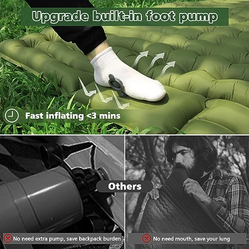 Double-Camping-Sleeping-Pad-with-Built-in-Foot-Pump-and-Pillows-Thick-Inflatable-2-Person-Portable-Camping-Mat-for-Hiking-Backpacking-Tent