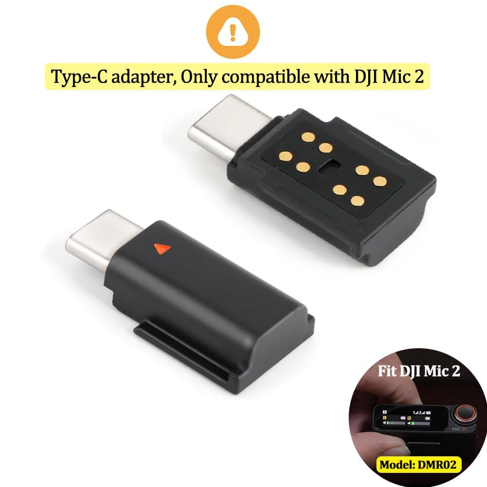 DJI MIC 2 ＆ DJI MIC 2 CAMERA ADAPTER Amazon.com : DJI Mic 2 Camera Adapter : Electronics