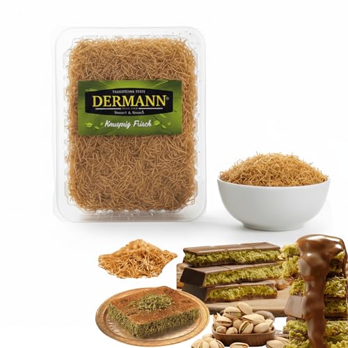 Kadayif 200g – Perfecto para Postres, Dulces y Chocolate de Dubái Casero