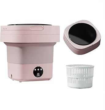 Portable Mini Washing Machine - 4.5L Foldable Washer For Underwear, Baby Clothes, Travel & Apartments