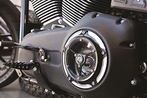 Miniatura 2 de Roland Sands diseño Claridad Contraste Cut Derby Cover para Harley Davidson 1999  2  talla única
