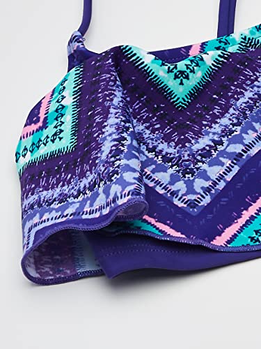 Image of Kanu Surf Girls Cindy Flounce Bikini Beach Sport 2 Piece Swimsuit
