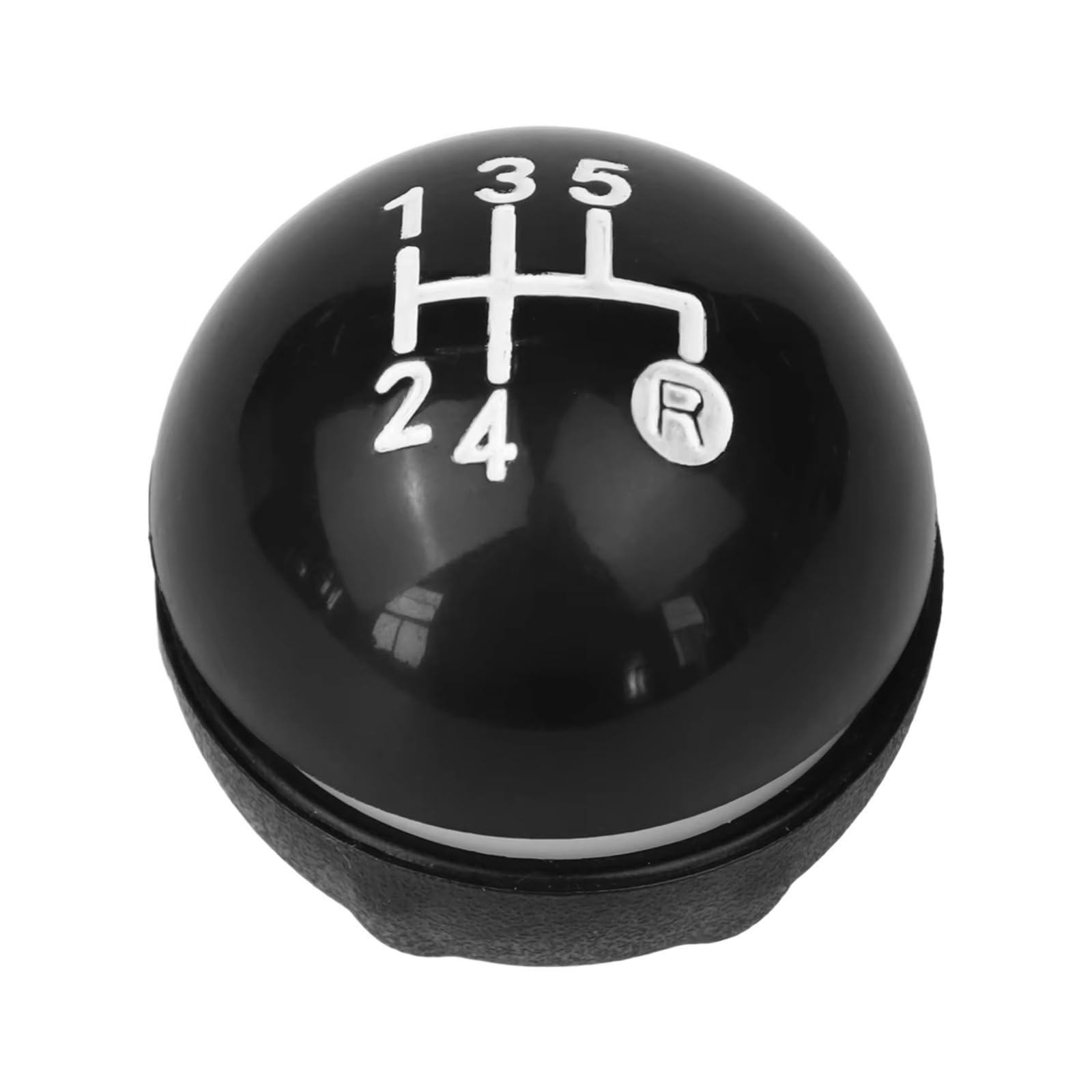 Zhannuobhd One Color For Fiat 500 For 500C Knob Plastic Pen Head Shift Gear Car Shifter Stick Shifter Lever Knob