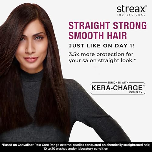 Image of Streax Professional Canvoline Fresh Conditioner, For Straightened Hair Post Care, With Kera-Change Complex, Paraben Free, Sulphate Free, 950 Grams