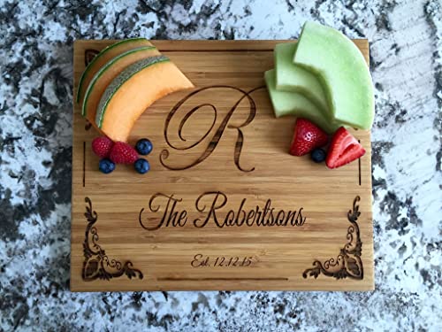 Personalized Bamboo Cutting Board