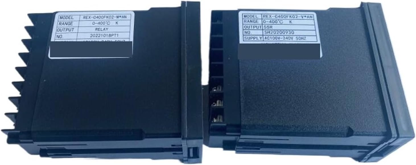 1pcs REX-C400 Dual Digital Display PID Temperature Controller REX-C400FK02-M*an REX-C400FK02-V*an with 1M K thermocouple(SSR Output)