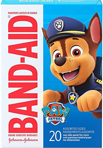 Band-Aid Bandages Nickelodeon Paw Patrol Assorted Sizes - 40 Piece Assortment