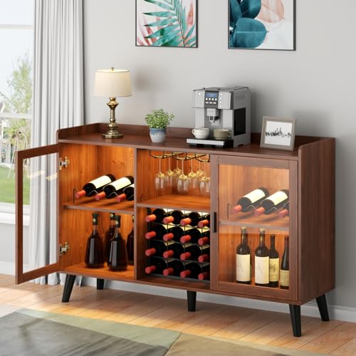 Loomie G713 Wine Bar Cabinet With Led Light thumb #2