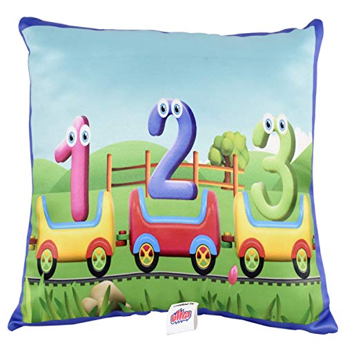 Image of Ultra 12 Inch Toy Train Fully Stuffed Soft Premium Plush Toy Cushion Pillow for Kids in Multicolor | Snuggling & Playtime | Animal Toy | Birthday Gift | Anniversary | Christmas | Diwali | Home Decor