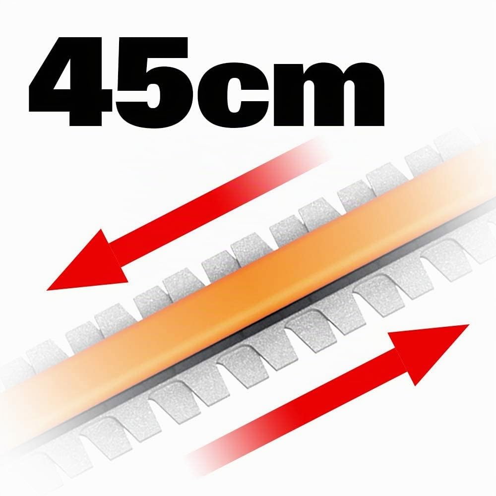 WORX 20V 2 en 1 Combo, Cortasetos telescópico y podadora WG908E, PowerShare, 2.0 Ah, tensado automático de la Cadena, lubricación automática de Aceite y Cargador rápido de 1 Hora.