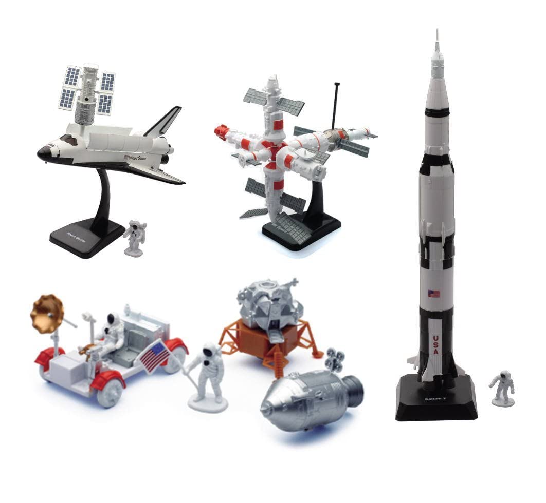 New-Ray Nasa Space Adventure Child Plastic Toy Model Kit - Space Roc