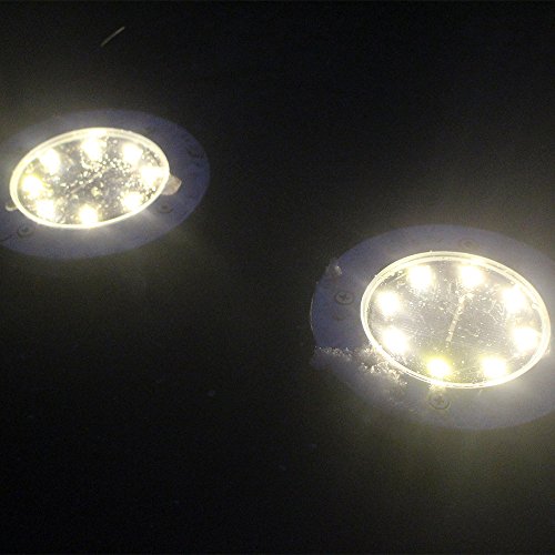 1PC LED Solar Power Buried Light Ground Lamp Outdoor Garden Decking