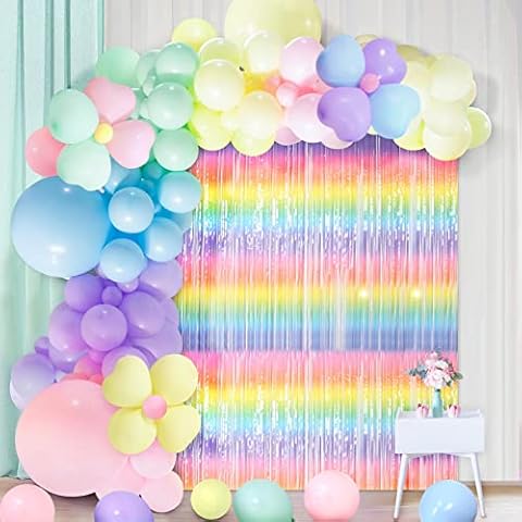 Pastel Balloon Arch Garland Kit 107Pcs Cover