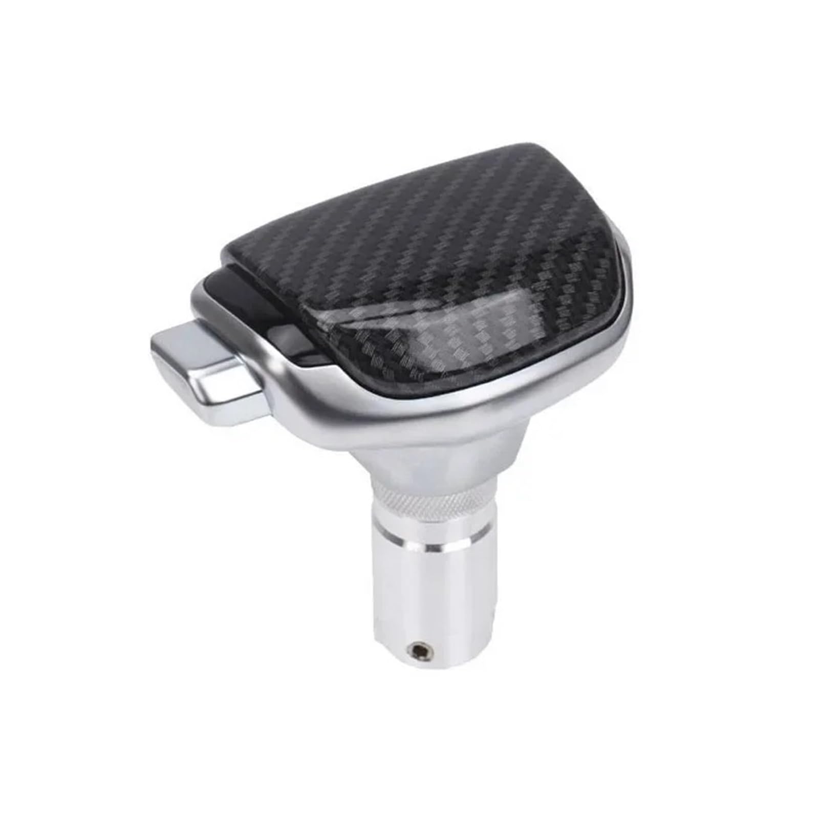 Jxewmtmc Carbon Look For Kia K3 K4 K5 K7 Shifter Gear Stick Automatic Shift Knob Carbon Interior Gear Stick Shift Cover(Carbon Look)