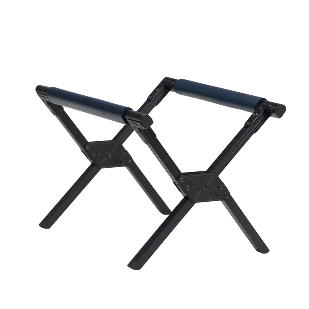 NATURBUMMLER Ständer für Kühlbox [VAC-CORE] Kühlboxständer faltbar (bis zu 55L) Kühltruhenhalter für Outdoor Camping und Garten
