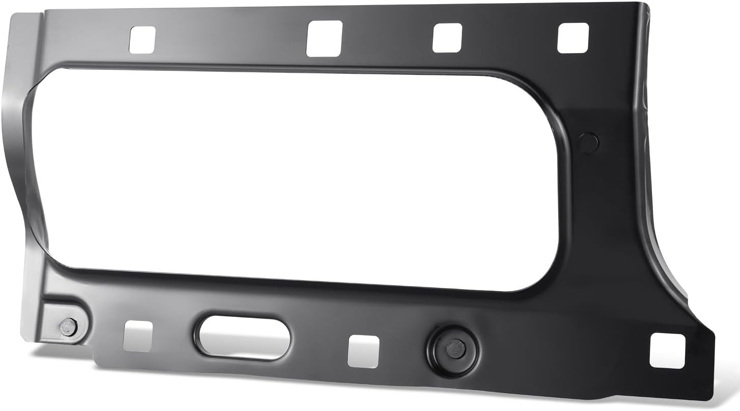 DNA MOTORING Steel Headlight Bracket HeadLamp Mounting Bracket Panel Compatible with 14-19 Silverado Sierra 1500/15-19 Silverado Sierra 2500 3500, Left Side, HLBK-0002-L, GM2508114 14-19 Silverado 1500 -Left