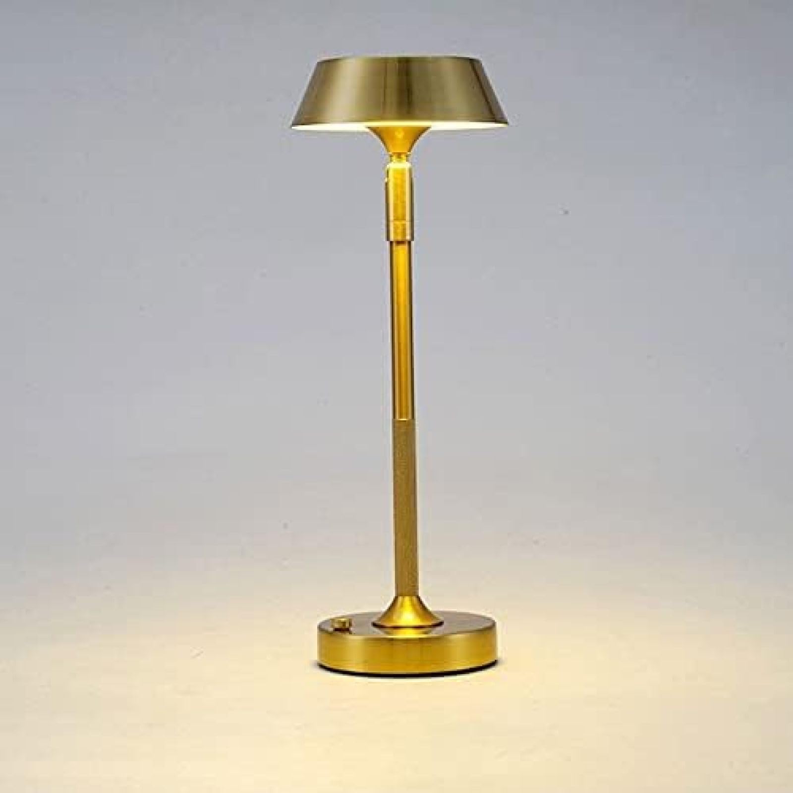 Ładowalna Lampa Stołowa Typu C Bezprzewodowa Głowica Obrotowa 180 ° 3 Tryby Kolorów Dotykowa Lampa Biurkowa LED Metalowa Przenośna Lampka Biurkowa Z Bezstopniowym Ściemnianiem Lampka Stołowa Lampk
