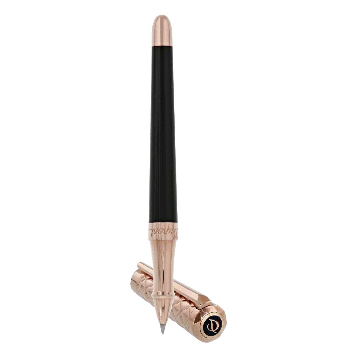 S.T. Dupont Penna Roller Wi Libertè 462601 Da Collezione Unisex Oro Rosa Nero