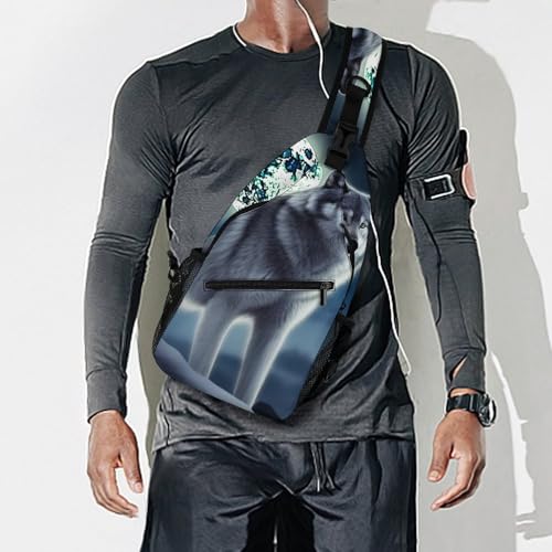 Morrales tipo sling para senderismo y uso casual miniatura 7