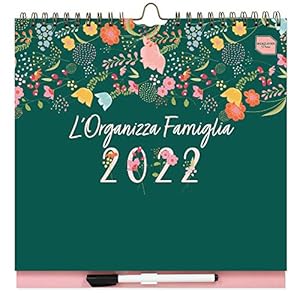 (in Italian) Boxclever Press ‘L’Organizza Famiglia’ 2021 2022 Calendar. Wall Calendar 2021-2022 with 6 Column Layout…