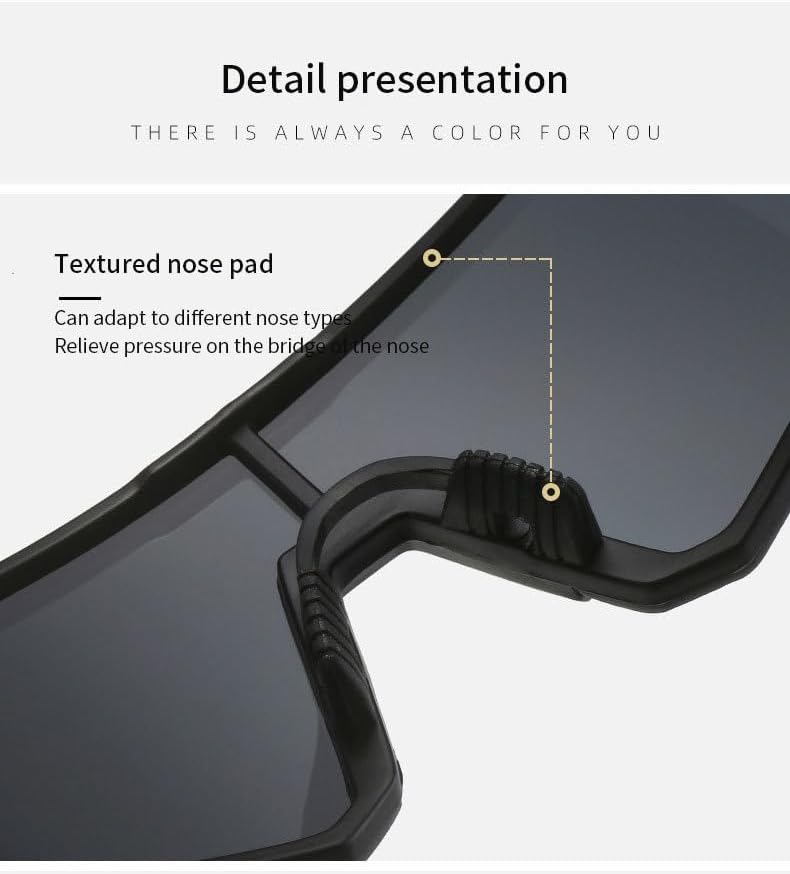 polarized Cycling Sunglasses for Women and Men, Running Golfing Baseball and Outdoor sports - Image 6