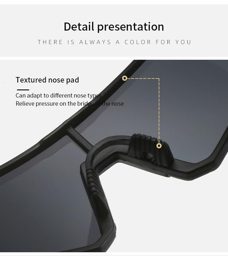 thaask polarized Cycling Sunglasses for Women and Men, Running Golfing Baseball and Outdoor sports (C3)