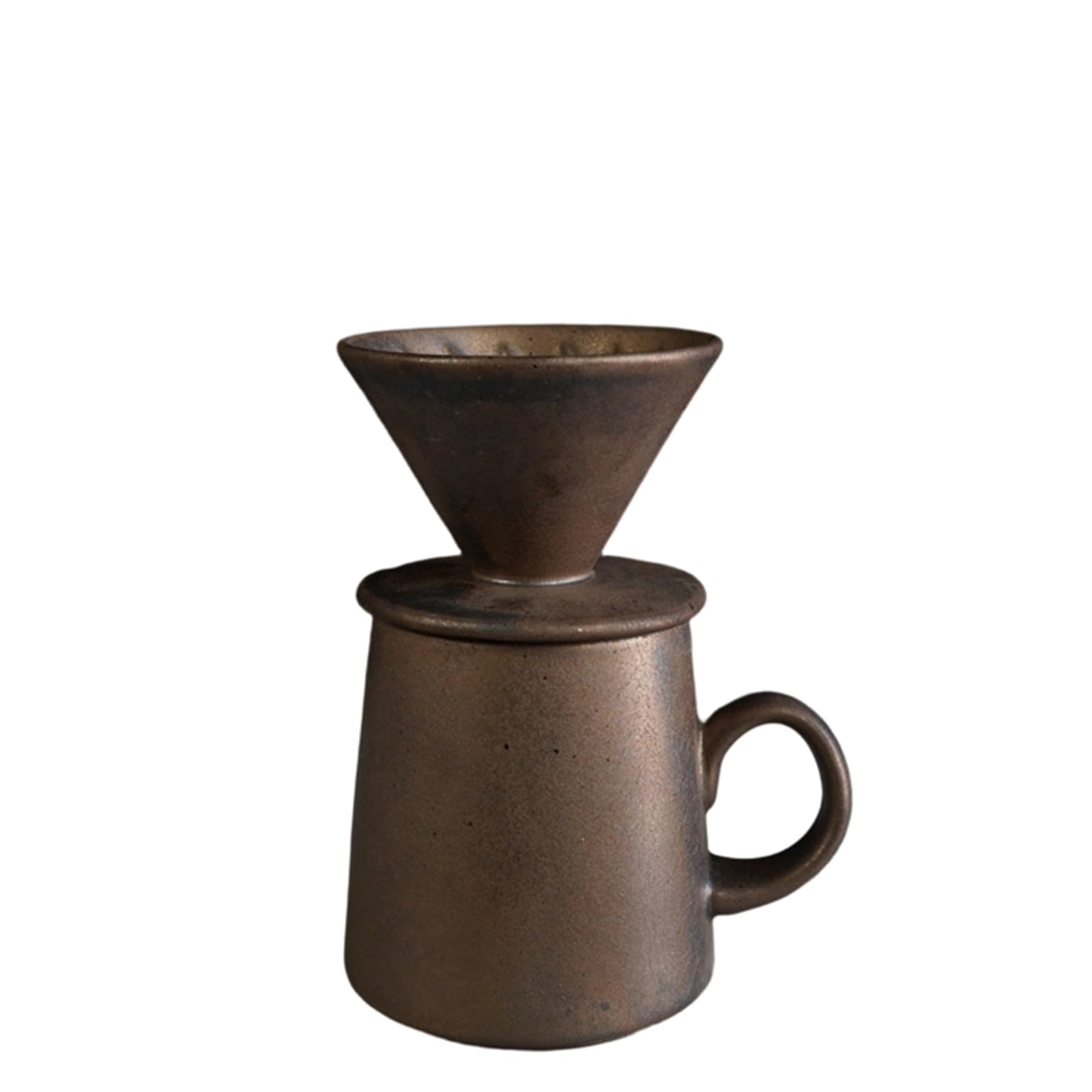Tsophreniq Classical Ceramic V 60 Coffee Brewer 460ml with Great Flows Rate Home Brewing Coffee Set for Enhancing Flavor and Taste Home Brewing Set