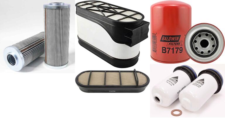 GenericFilter Service Kit for Valtra Valmet N113 Hi Tech with/for Agco Power 44AWi engine (Kit Part No: Inline FK254932C)